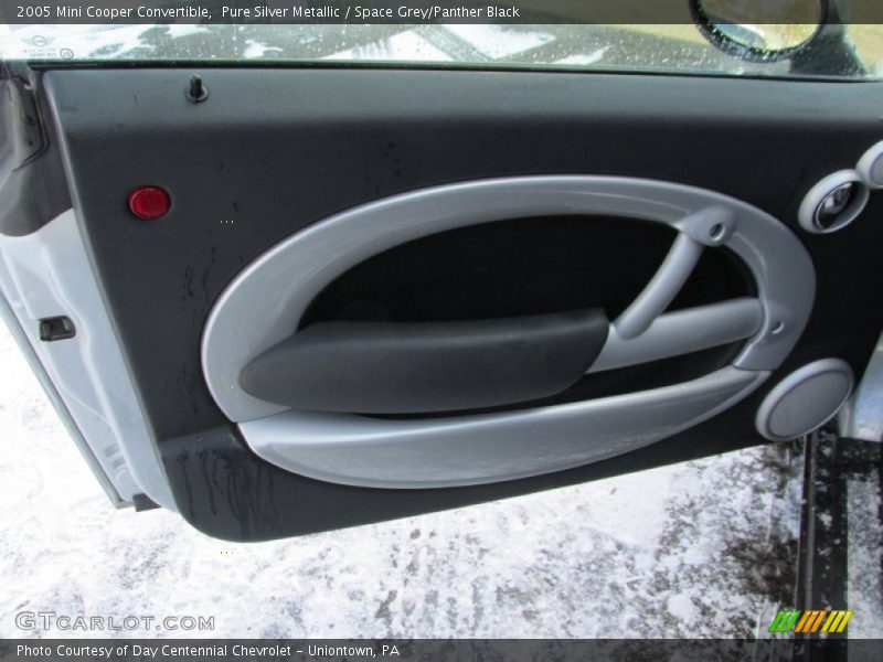 Pure Silver Metallic / Space Grey/Panther Black 2005 Mini Cooper Convertible