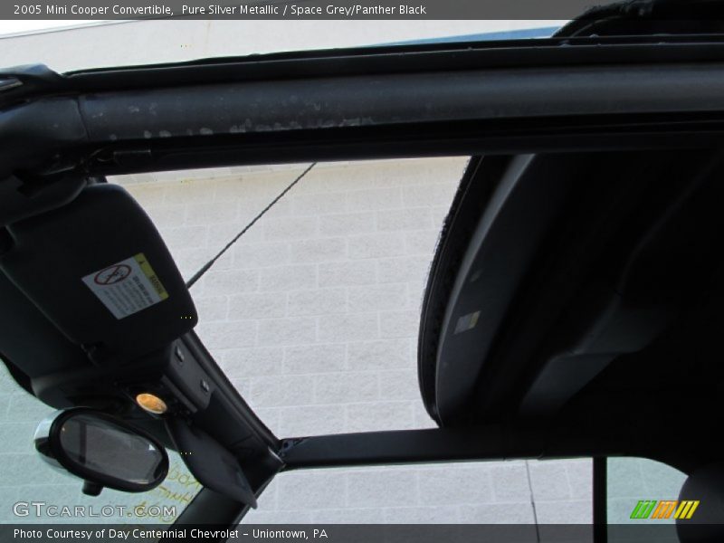 Pure Silver Metallic / Space Grey/Panther Black 2005 Mini Cooper Convertible