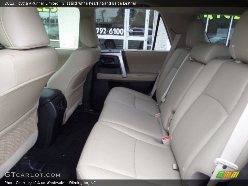 Blizzard White Pearl / Sand Beige Leather 2013 Toyota 4Runner Limited