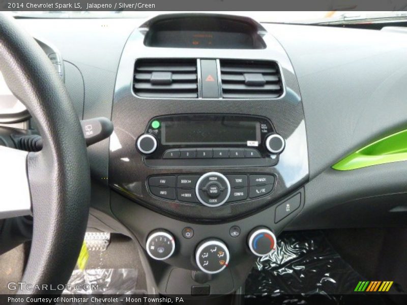 Jalapeno / Silver/Green 2014 Chevrolet Spark LS