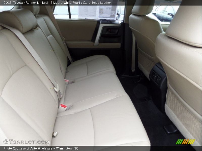 Blizzard White Pearl / Sand Beige Leather 2013 Toyota 4Runner Limited