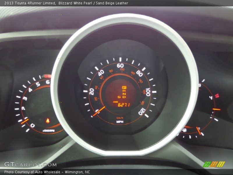 Blizzard White Pearl / Sand Beige Leather 2013 Toyota 4Runner Limited