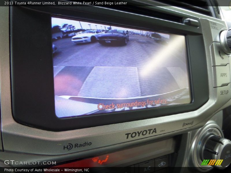 Blizzard White Pearl / Sand Beige Leather 2013 Toyota 4Runner Limited