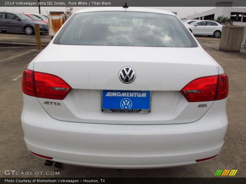 Pure White / Titan Black 2014 Volkswagen Jetta SEL Sedan