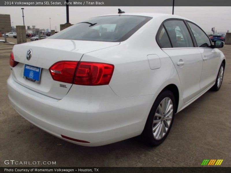 Pure White / Titan Black 2014 Volkswagen Jetta SEL Sedan