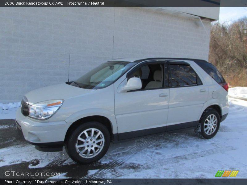 Frost White / Neutral 2006 Buick Rendezvous CX AWD