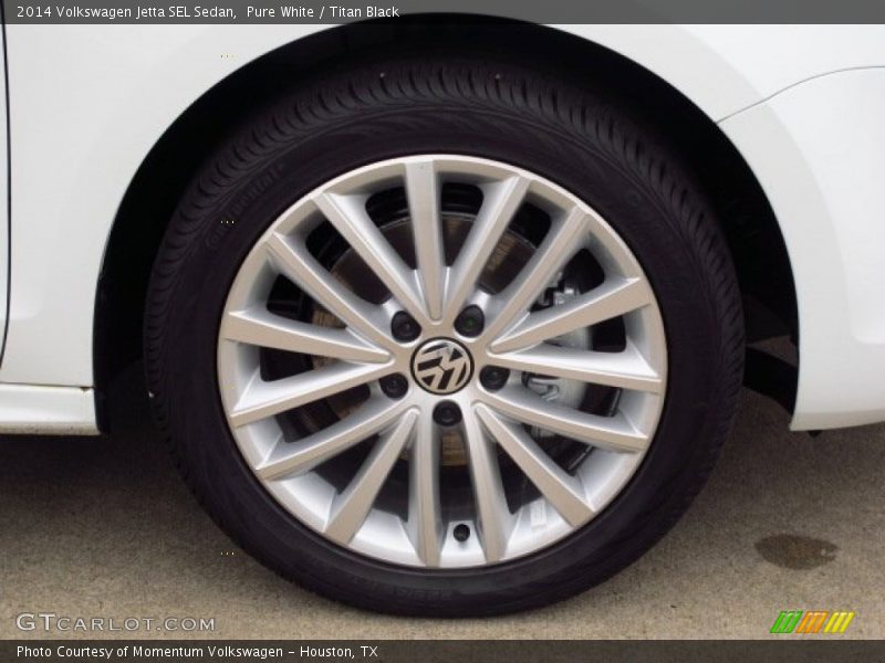 Pure White / Titan Black 2014 Volkswagen Jetta SEL Sedan
