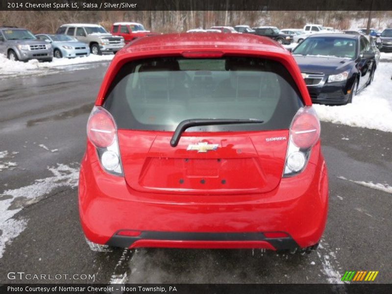 Salsa / Silver/Silver 2014 Chevrolet Spark LS