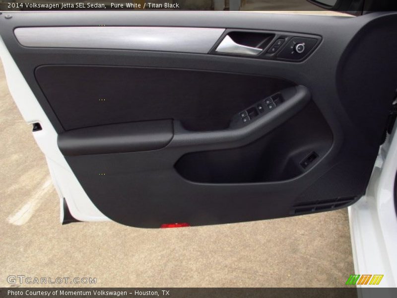 Pure White / Titan Black 2014 Volkswagen Jetta SEL Sedan