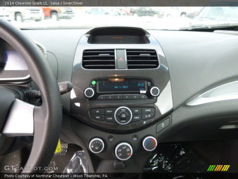 Salsa / Silver/Silver 2014 Chevrolet Spark LS