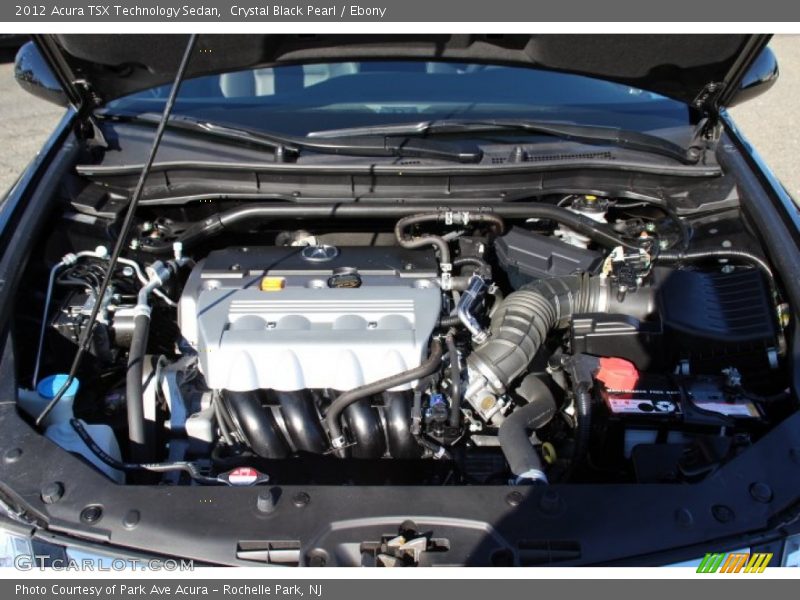 Crystal Black Pearl / Ebony 2012 Acura TSX Technology Sedan
