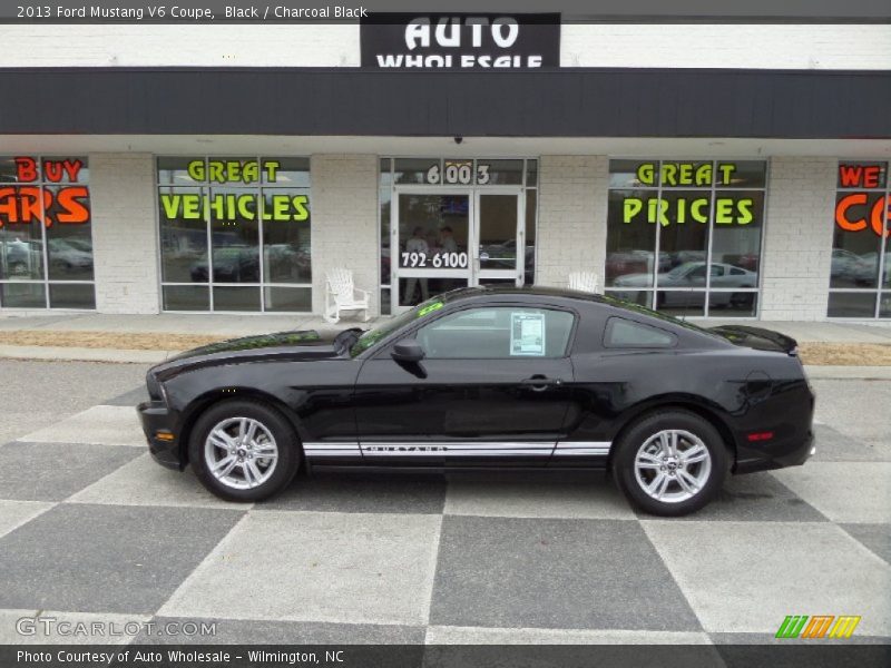 Black / Charcoal Black 2013 Ford Mustang V6 Coupe