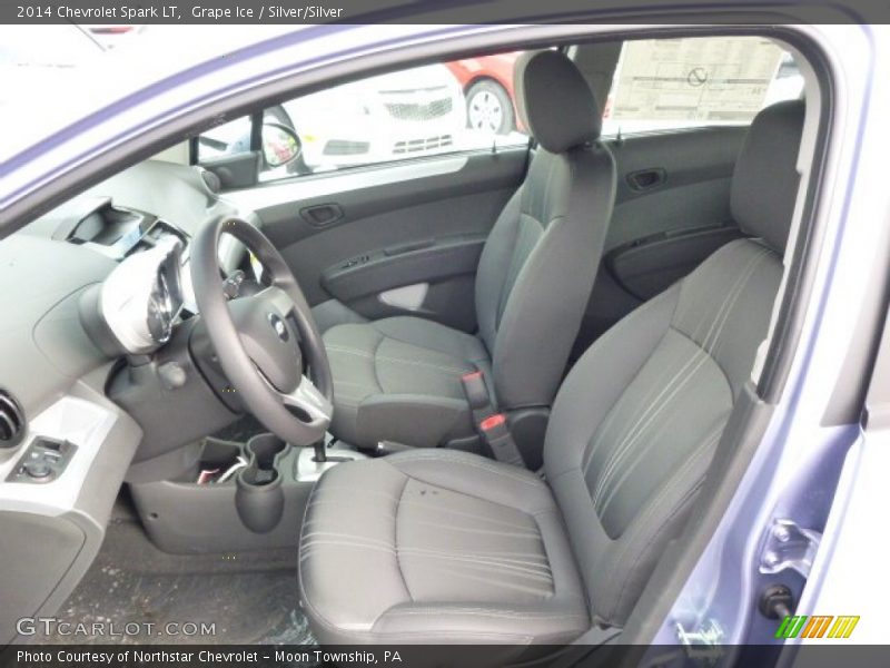 Grape Ice / Silver/Silver 2014 Chevrolet Spark LT