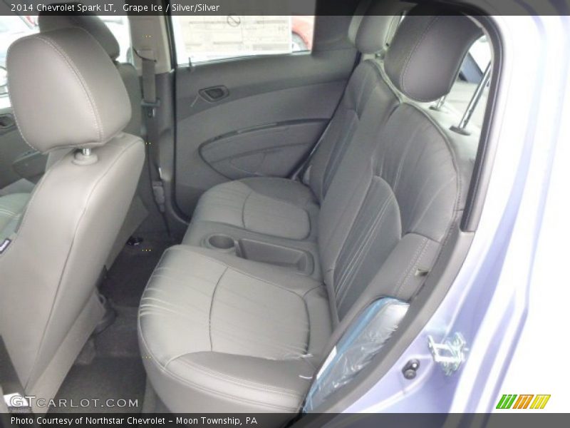 Grape Ice / Silver/Silver 2014 Chevrolet Spark LT