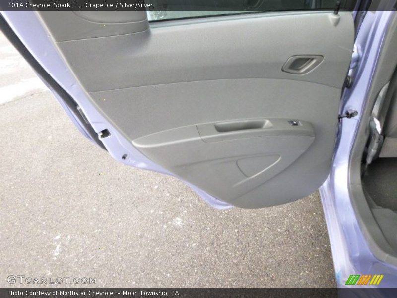 Grape Ice / Silver/Silver 2014 Chevrolet Spark LT