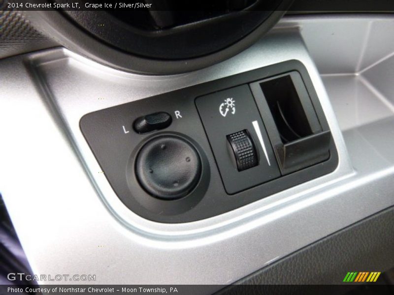 Grape Ice / Silver/Silver 2014 Chevrolet Spark LT