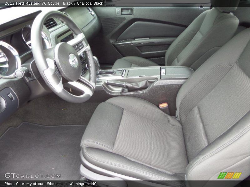Black / Charcoal Black 2013 Ford Mustang V6 Coupe