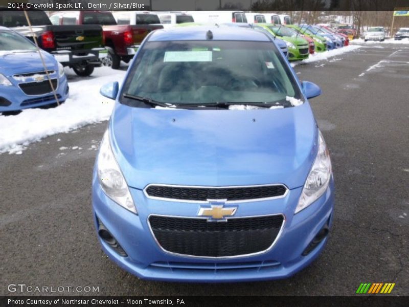 Denim / Silver/Blue 2014 Chevrolet Spark LT