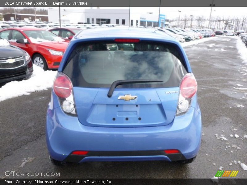 Denim / Silver/Blue 2014 Chevrolet Spark LT