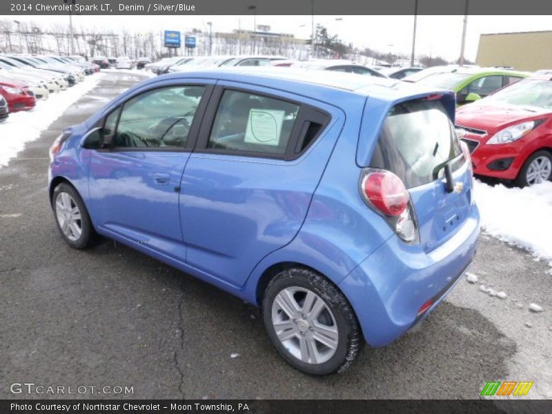 Denim / Silver/Blue 2014 Chevrolet Spark LT