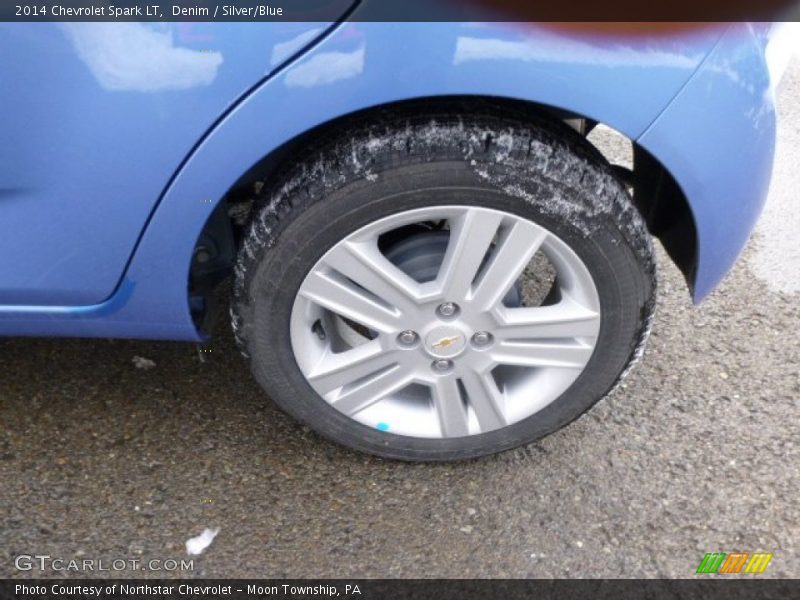 Denim / Silver/Blue 2014 Chevrolet Spark LT