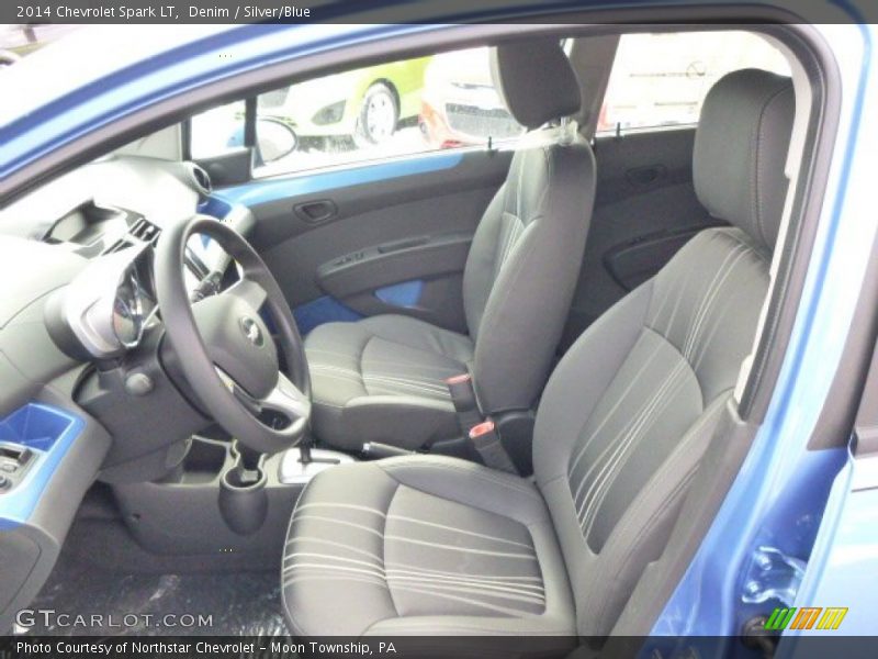 Denim / Silver/Blue 2014 Chevrolet Spark LT