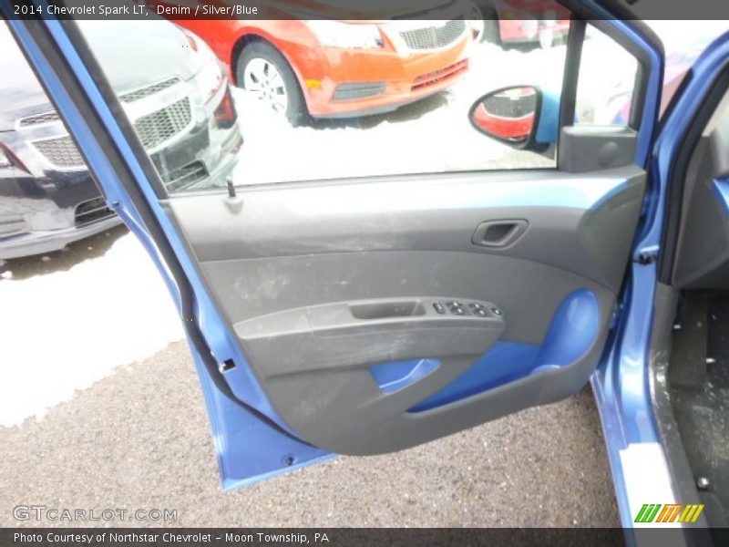 Denim / Silver/Blue 2014 Chevrolet Spark LT