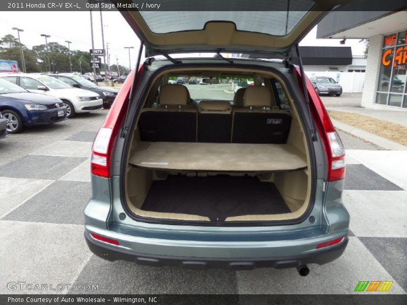 Opal Sage Metallic / Ivory 2011 Honda CR-V EX-L