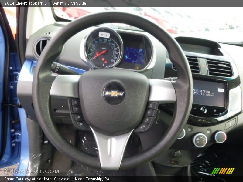 Denim / Silver/Blue 2014 Chevrolet Spark LT