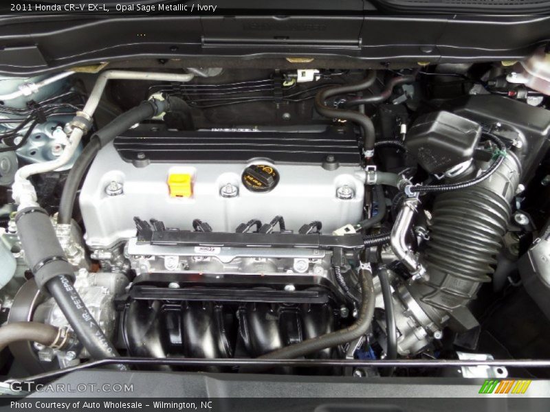 Opal Sage Metallic / Ivory 2011 Honda CR-V EX-L