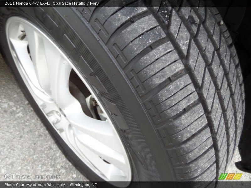 Opal Sage Metallic / Ivory 2011 Honda CR-V EX-L