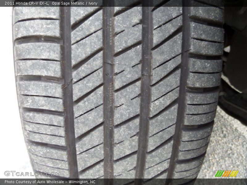 Opal Sage Metallic / Ivory 2011 Honda CR-V EX-L