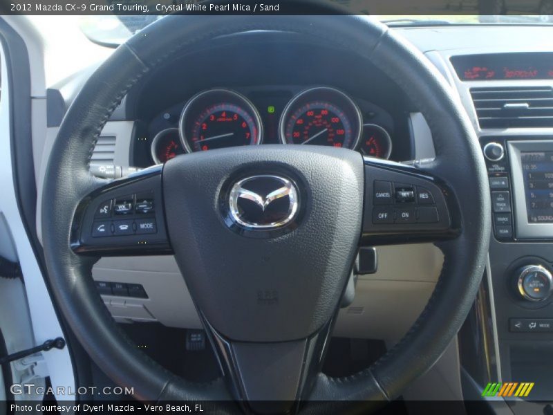  2012 CX-9 Grand Touring Steering Wheel