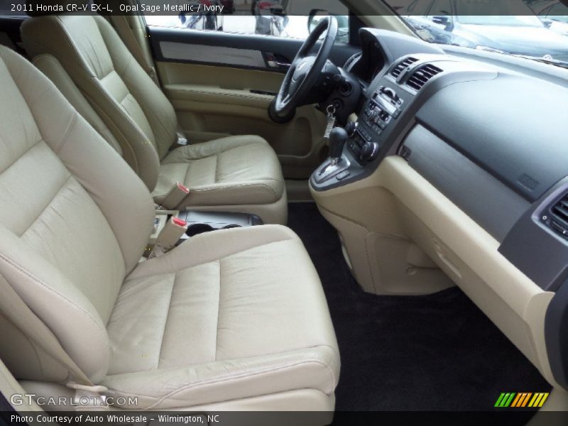 Opal Sage Metallic / Ivory 2011 Honda CR-V EX-L
