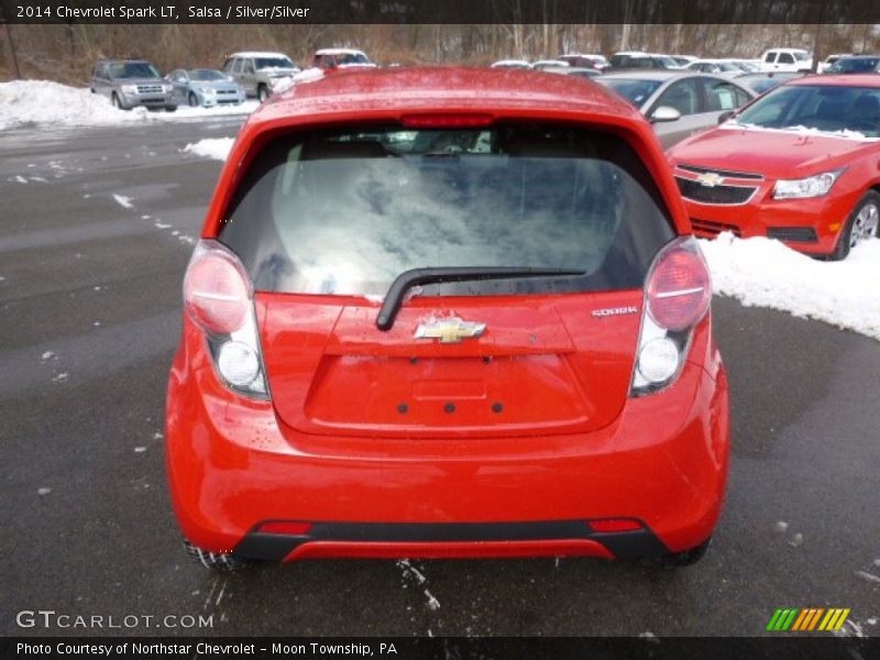 Salsa / Silver/Silver 2014 Chevrolet Spark LT
