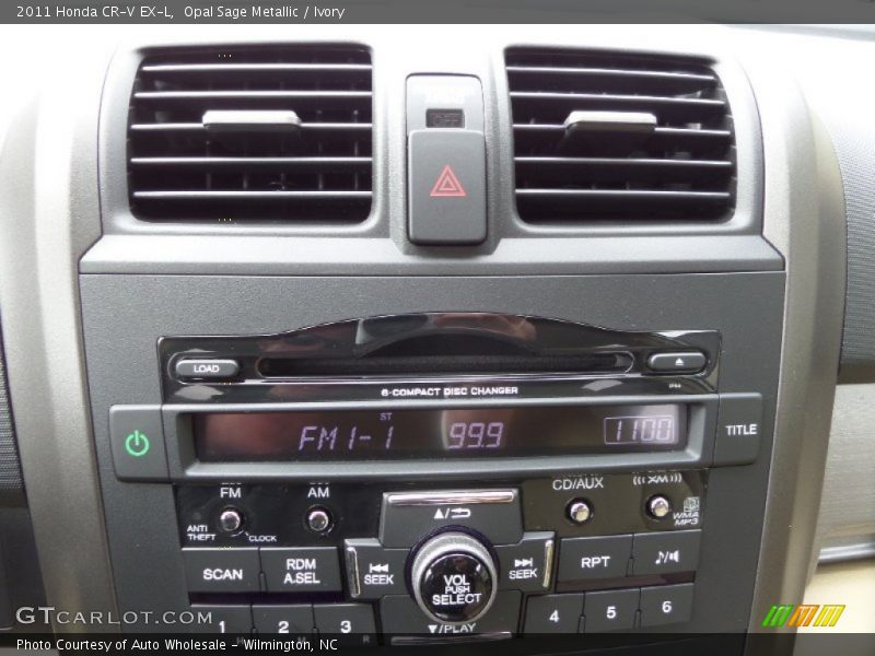 Opal Sage Metallic / Ivory 2011 Honda CR-V EX-L