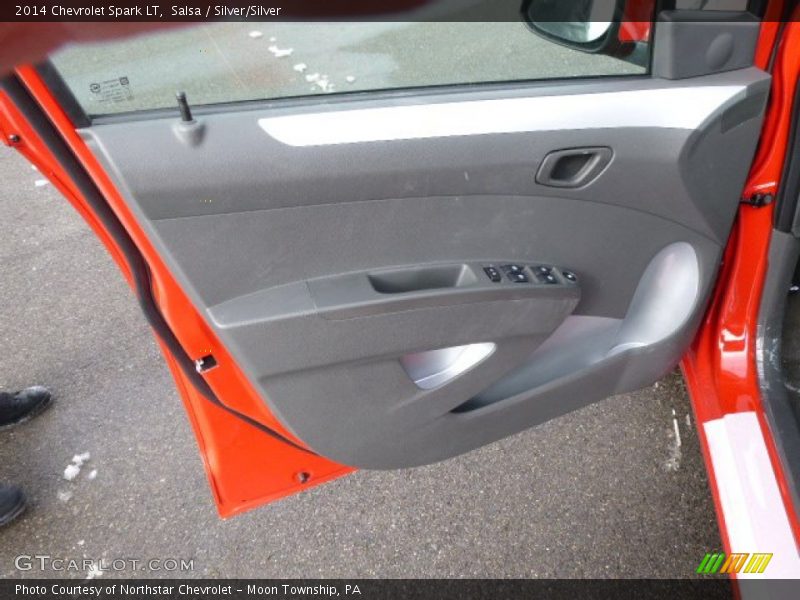 Salsa / Silver/Silver 2014 Chevrolet Spark LT
