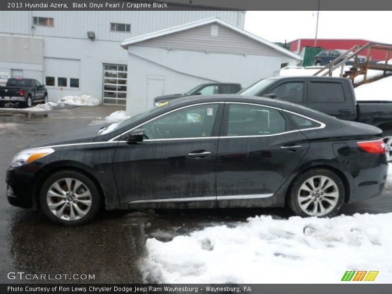 Black Onyx Pearl / Graphite Black 2013 Hyundai Azera