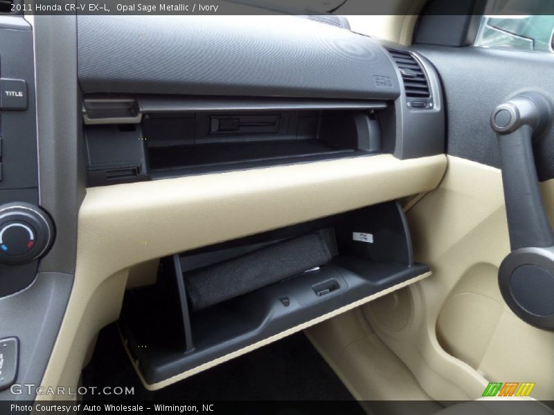 Opal Sage Metallic / Ivory 2011 Honda CR-V EX-L