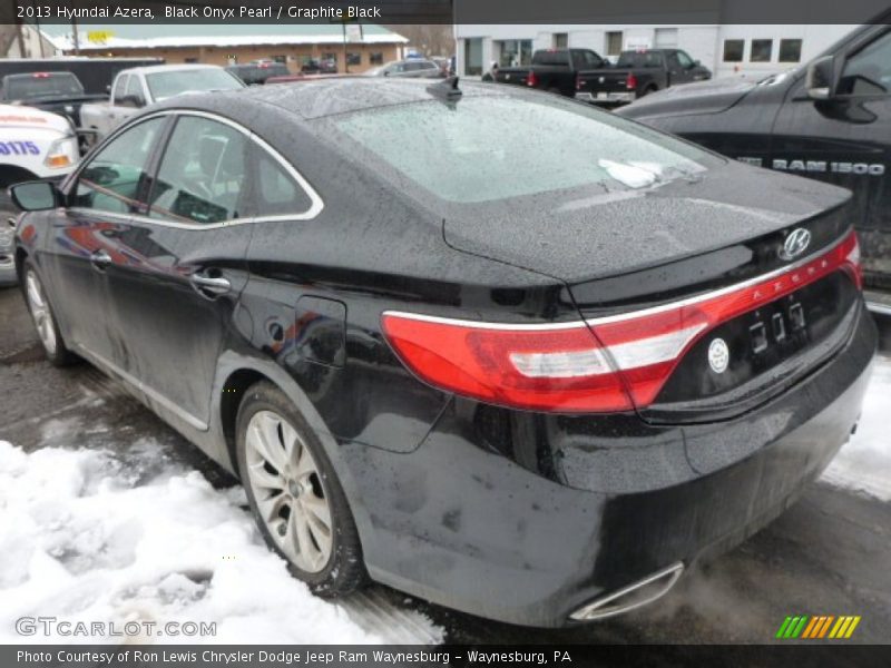 Black Onyx Pearl / Graphite Black 2013 Hyundai Azera