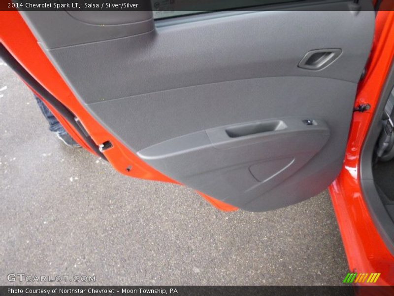 Salsa / Silver/Silver 2014 Chevrolet Spark LT