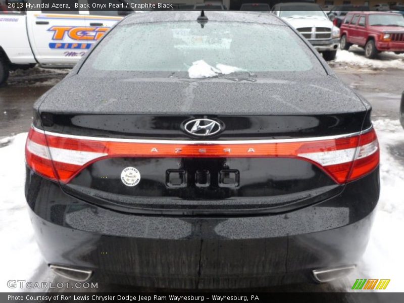 Black Onyx Pearl / Graphite Black 2013 Hyundai Azera
