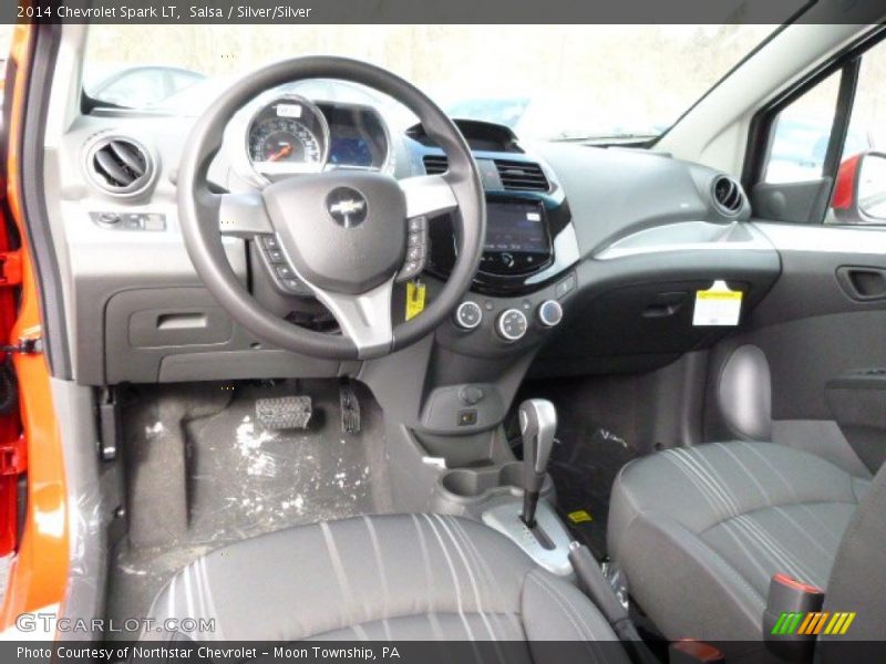 Salsa / Silver/Silver 2014 Chevrolet Spark LT