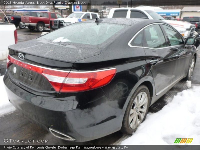 Black Onyx Pearl / Graphite Black 2013 Hyundai Azera