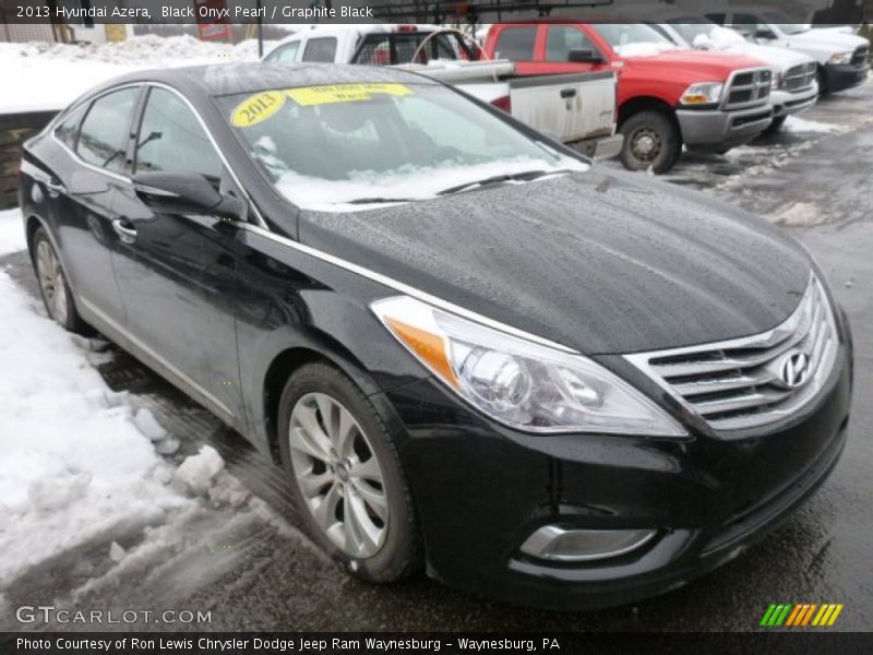 Black Onyx Pearl / Graphite Black 2013 Hyundai Azera