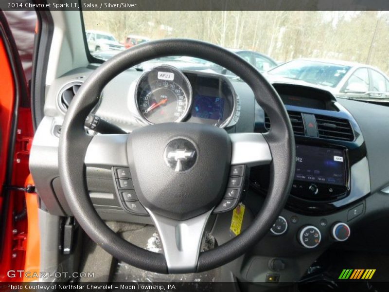 Salsa / Silver/Silver 2014 Chevrolet Spark LT