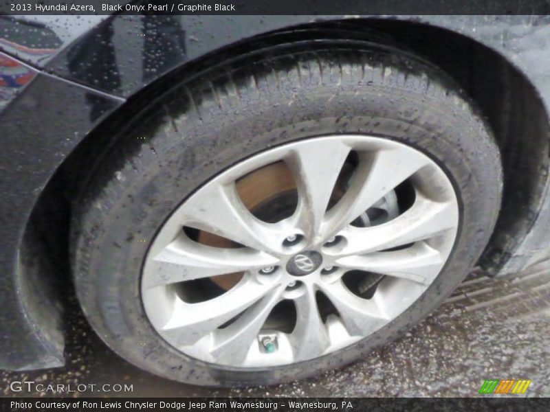 Black Onyx Pearl / Graphite Black 2013 Hyundai Azera