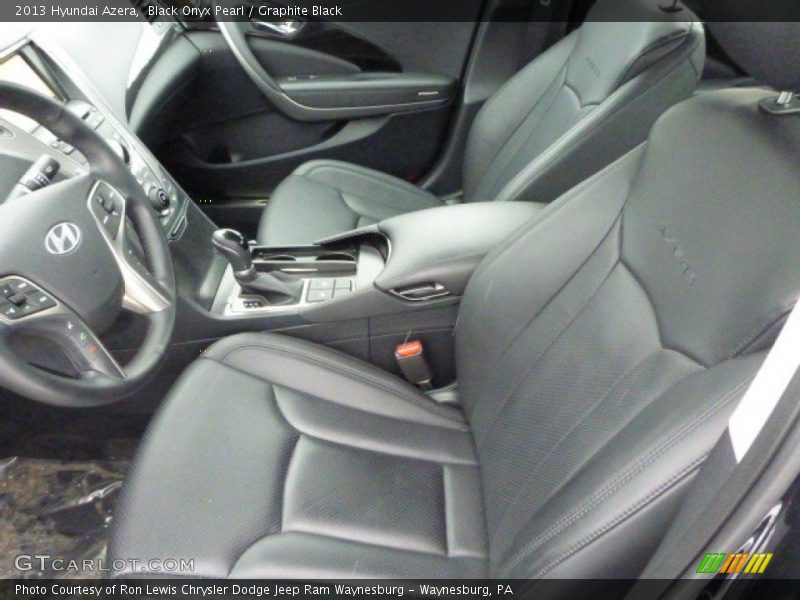 Black Onyx Pearl / Graphite Black 2013 Hyundai Azera