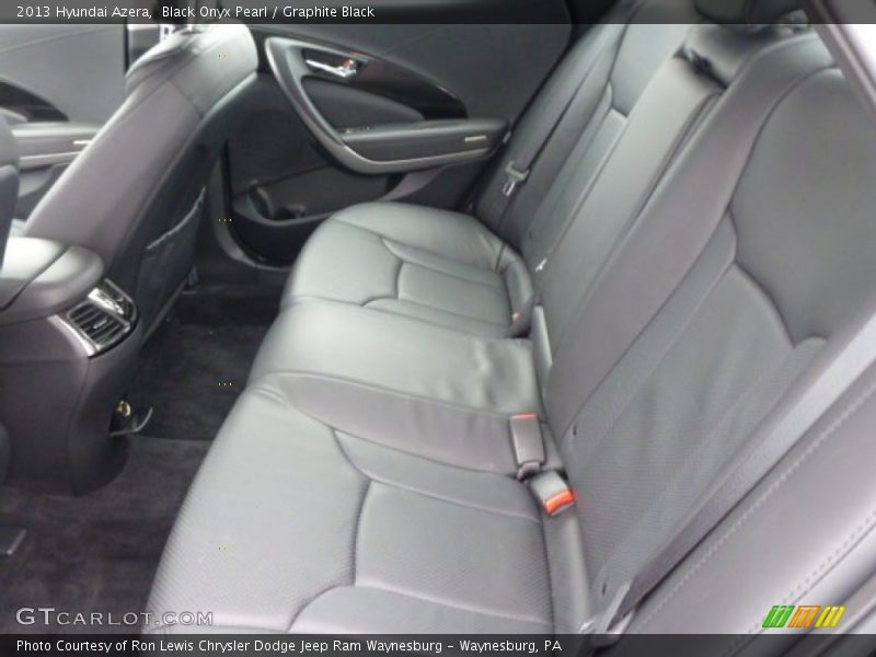 Black Onyx Pearl / Graphite Black 2013 Hyundai Azera