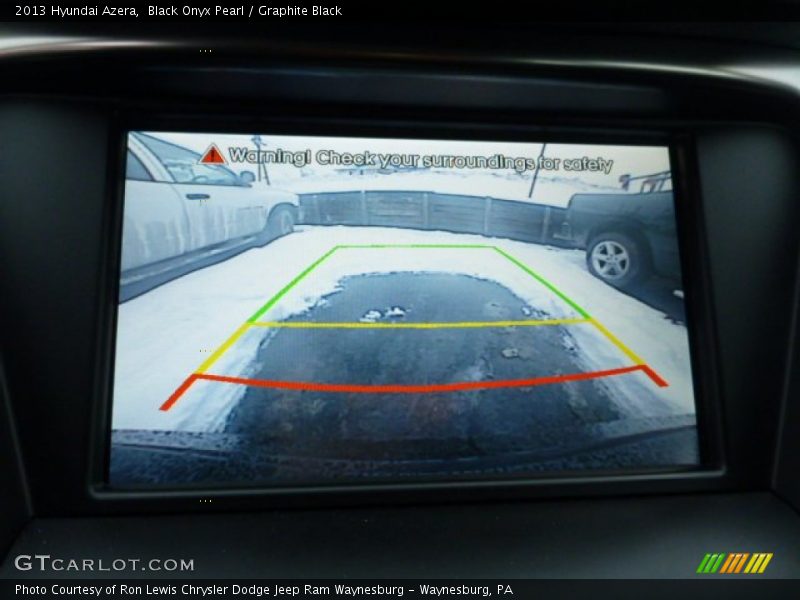 Black Onyx Pearl / Graphite Black 2013 Hyundai Azera